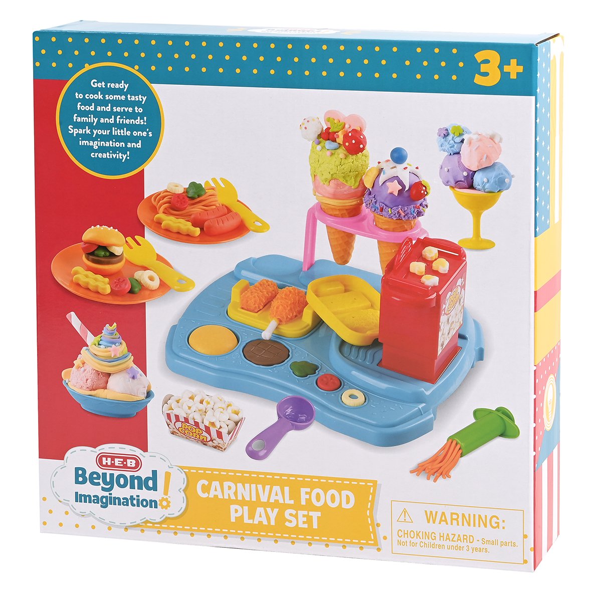 H-E-B Beyond Imagination! Carnival Food Play Set - Shop Dress Up ...