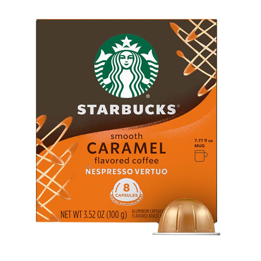Starbucks Caramel Coffee Nespresso Vertuo Capsules - Shop Coffee at H-E-B