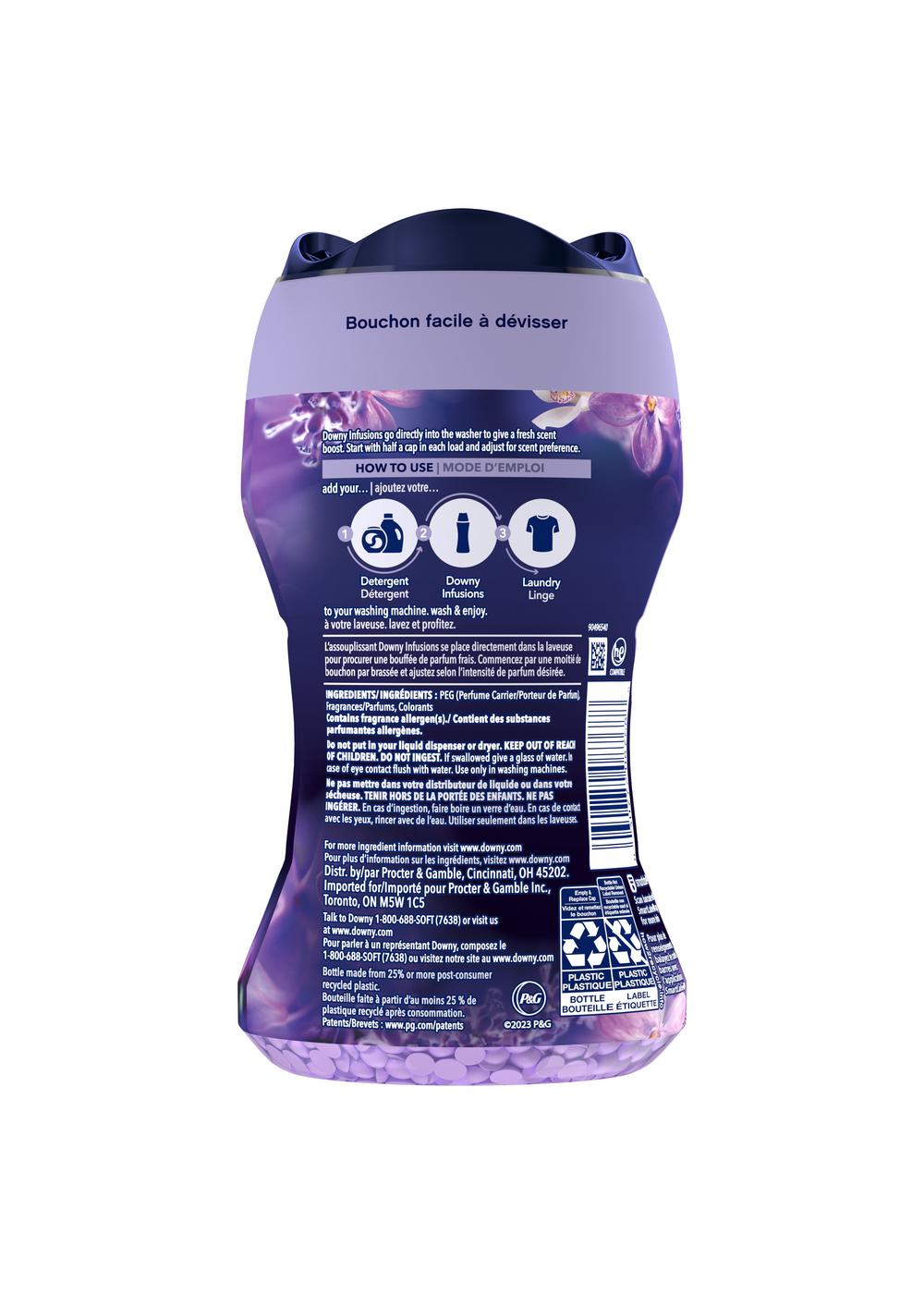 Downy Infusions CALM In-Wash Laundry Scent Booster Beads - Soothing Lavender and Vanilla Bean; image 2 of 10