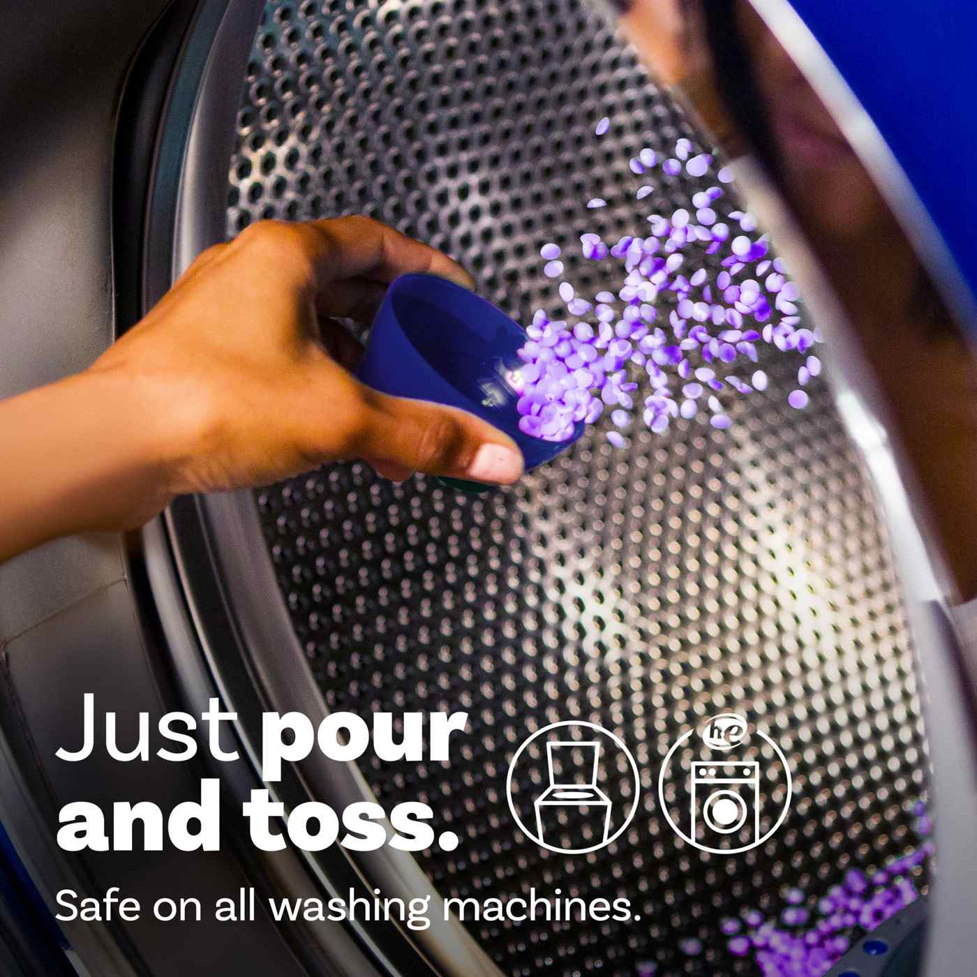 Downy Infusions CALM In-Wash Laundry Scent Booster Beads - Soothing Lavender and Vanilla Bean; image 5 of 10