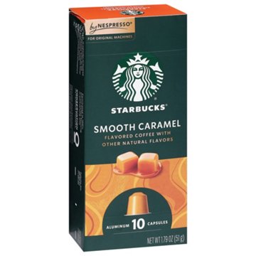Starbucks Caramel Coffee Nespresso Capsules