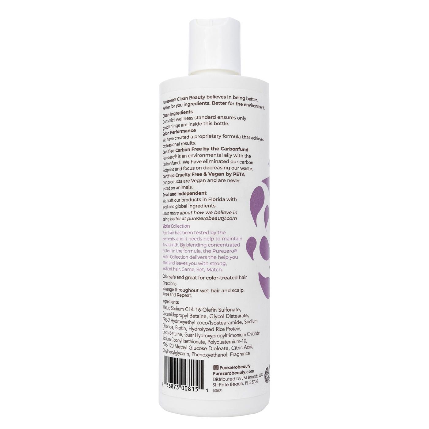 Purezero Biotin Strengthening Shampoo; image 2 of 2