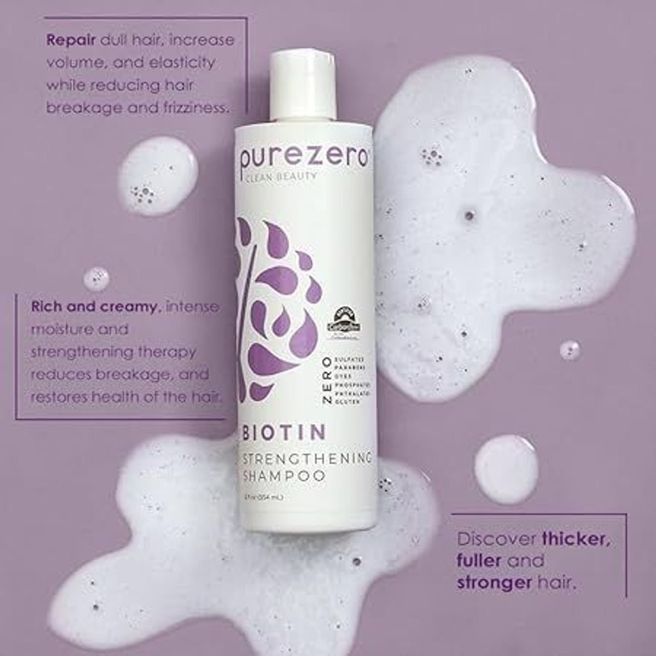 Purezero Biotin Strengthening Shampoo - Shop Shampoo