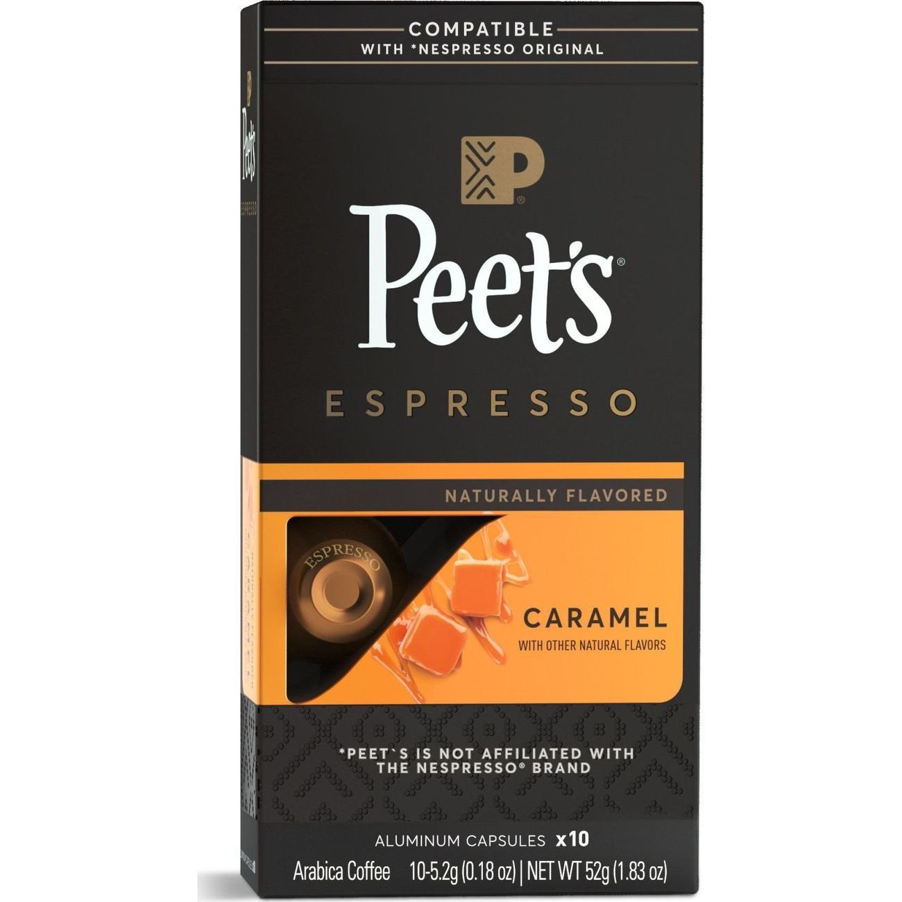 Peet's Coffee Caramel Espresso Capsules Shop Coffee at HEB