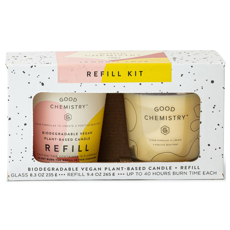 Good Chemistry Eucalyptus Scented Candle Refill Kit Shop Candles at HEB