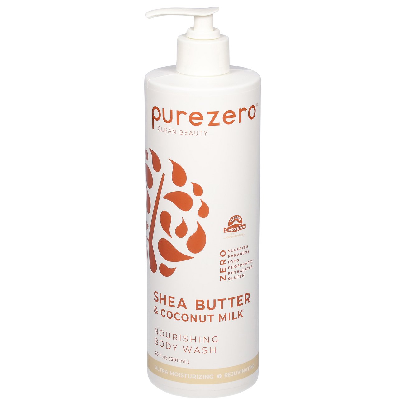 Purezero Nourishing Body Wash - Shea Butter & Coconut Milk