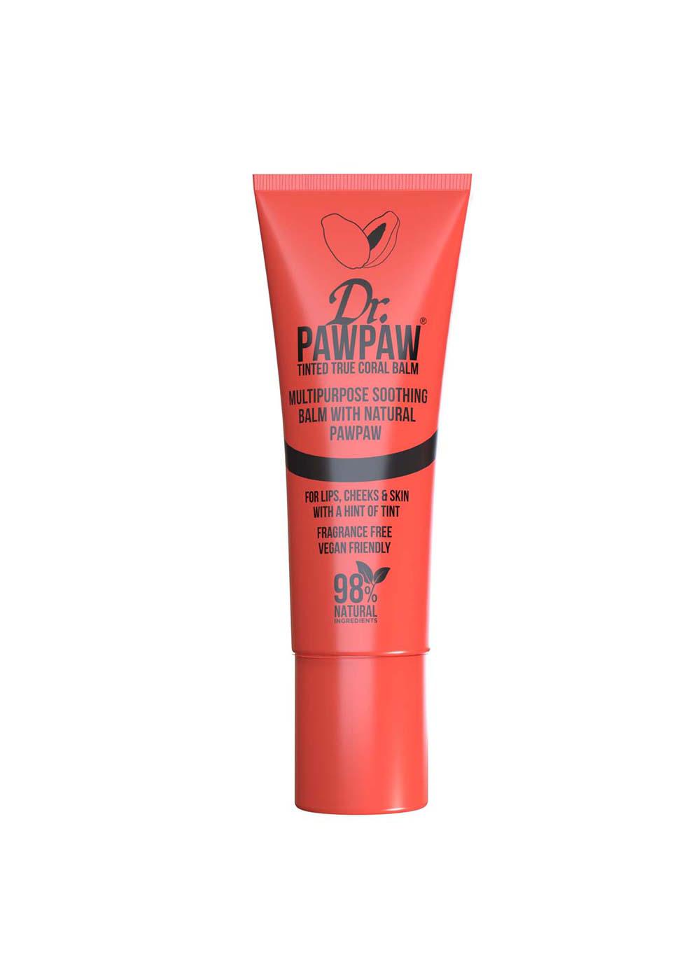 Dr. PawPaw Tinted True Coral Balm; image 2 of 2