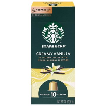 Starbucks Vanilla Nespresso Capsules