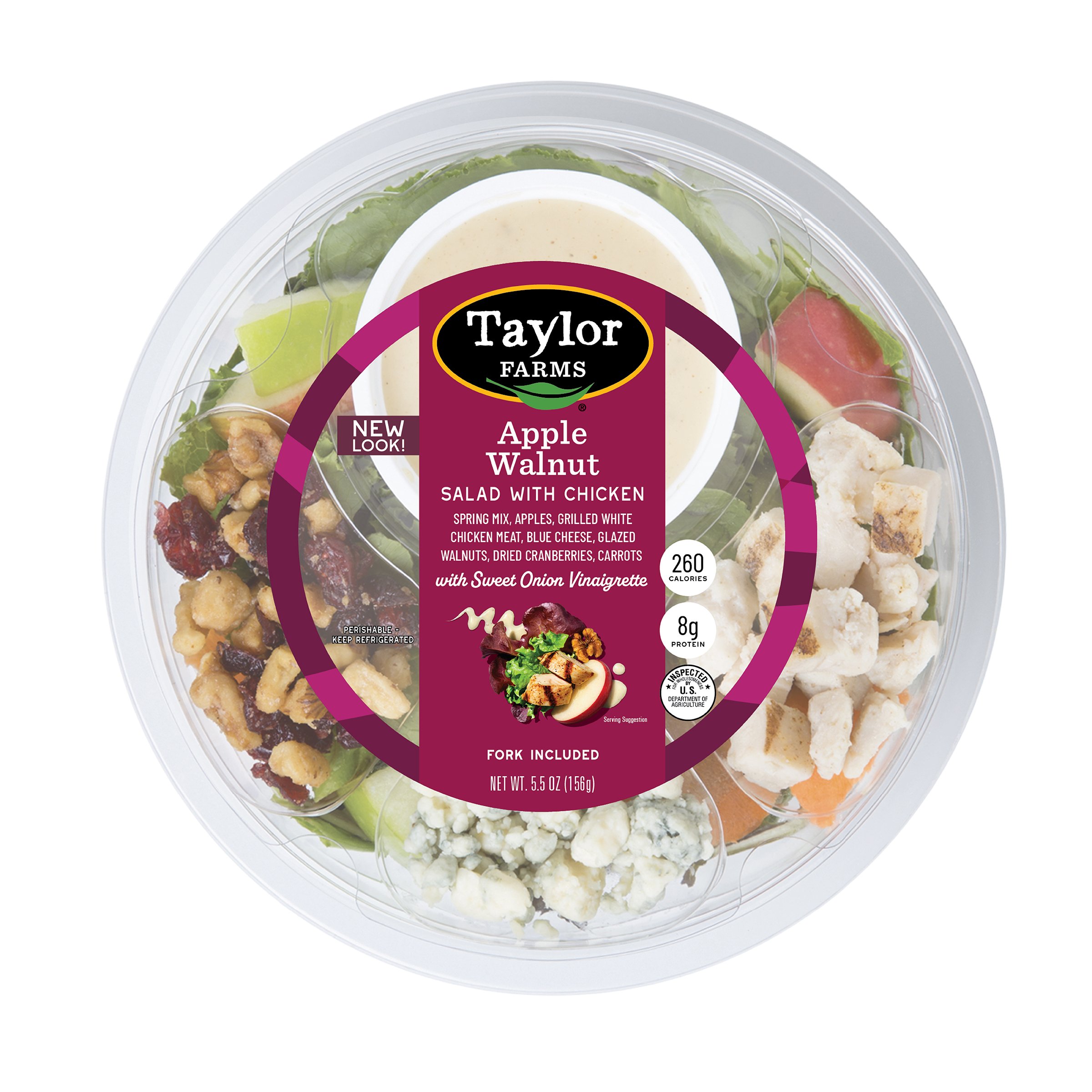 Kroger® Apple Walnut with Chicken Salad Bowl Kit, 5.5 oz - City Market