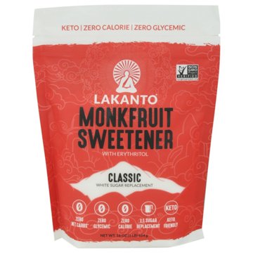 Lakanto Classic Monkfruit Sweetener, 16 oz