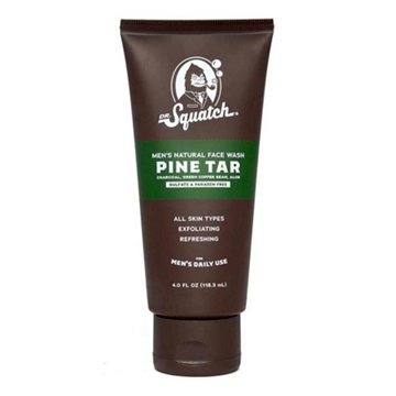 Dr. Squatch Men's Natural Face Wash - Pine Tar