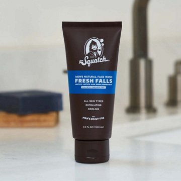 Dr. Squatch Men's Natural Face Wash - Fresh Falls