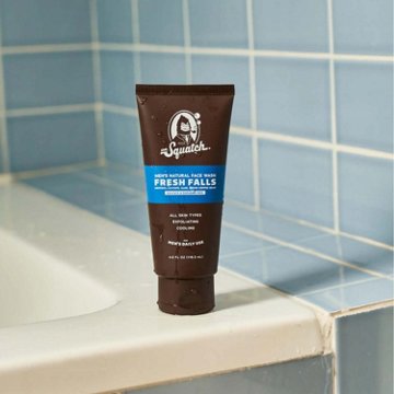 Dr. Squatch Men's Natural Face Wash - Fresh Falls