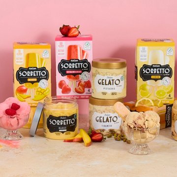 Italian Sorbetto by H-E-B Mango Non-Dairy Frozen Fruit Bars