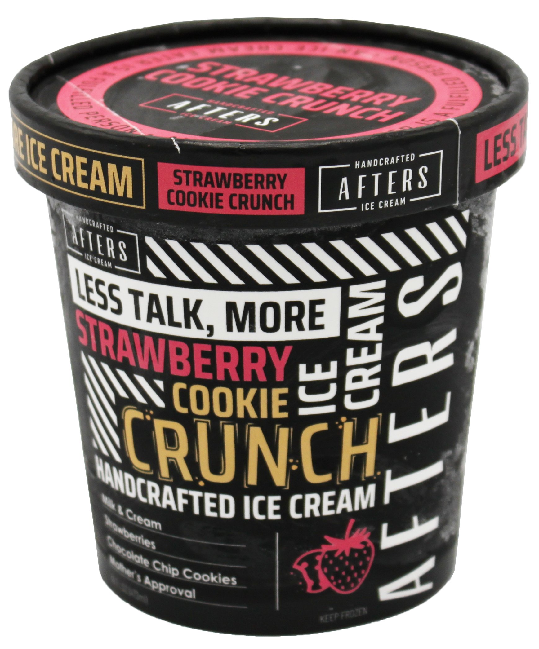 Afters Strawberry Cookie Crunch Ice Cream, 1 pt | Central Market