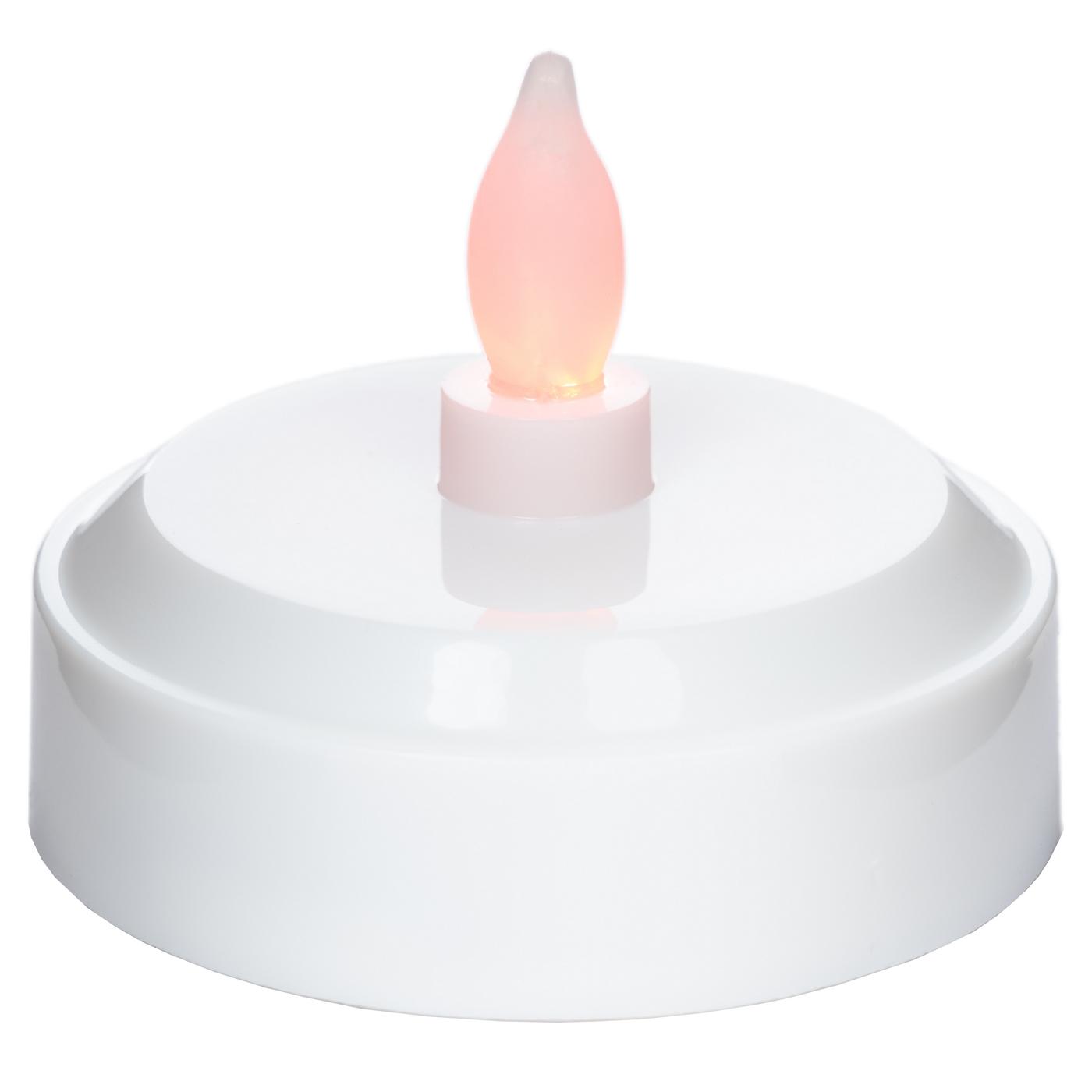 Sterno Home Color Changing Jumbo Clear Tea Light; image 3 of 3