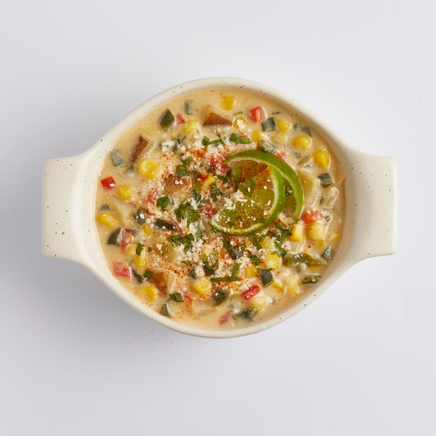 H-E-B Elote Poblano Chowder Soup Kit; image 2 of 2