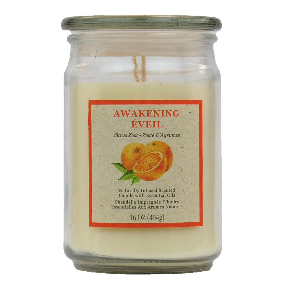 Star Candle Citrus Zest Scented Awakening Candle Shop Candles at HEB