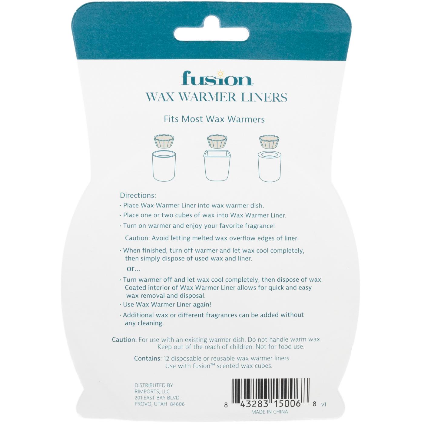 Fusion Wax Warmer Liners; image 2 of 4