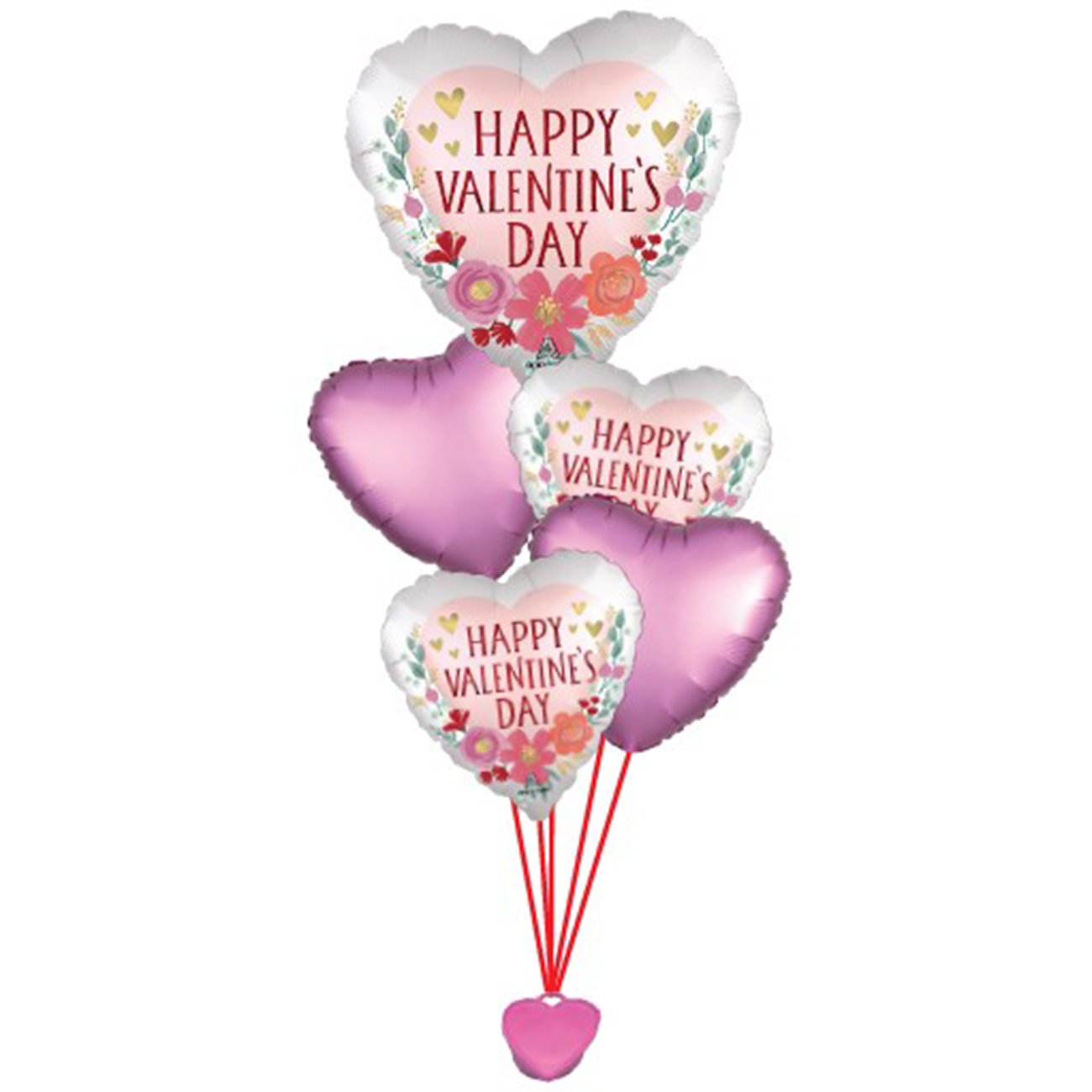 BLOOMS by HEB Valentine's Day Flowers Helium Balloon Bouquet Shop