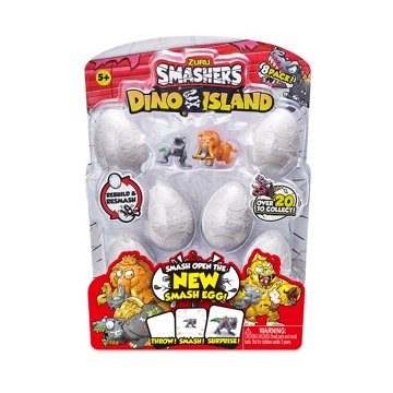Zuru Smashers Dino Island Surprise Capsules, 8 pk