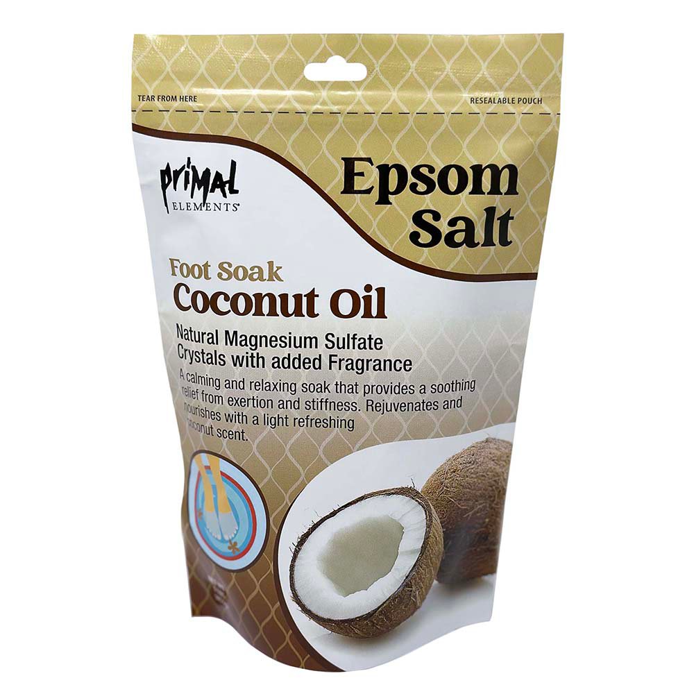 Primal Elements Epsom Salt Foot Soak Coconut Oil Shop Bubble bath & salts at HEB