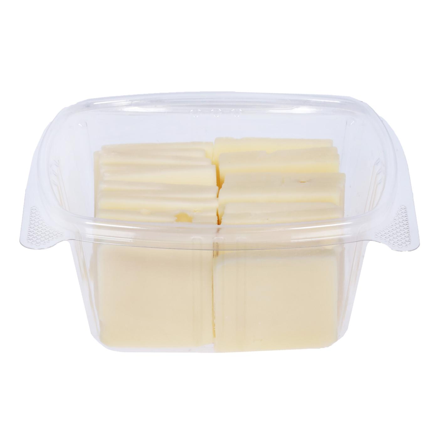 H-E-B Deli Baby Swiss Cracker Cut Cheese; image 1 of 3