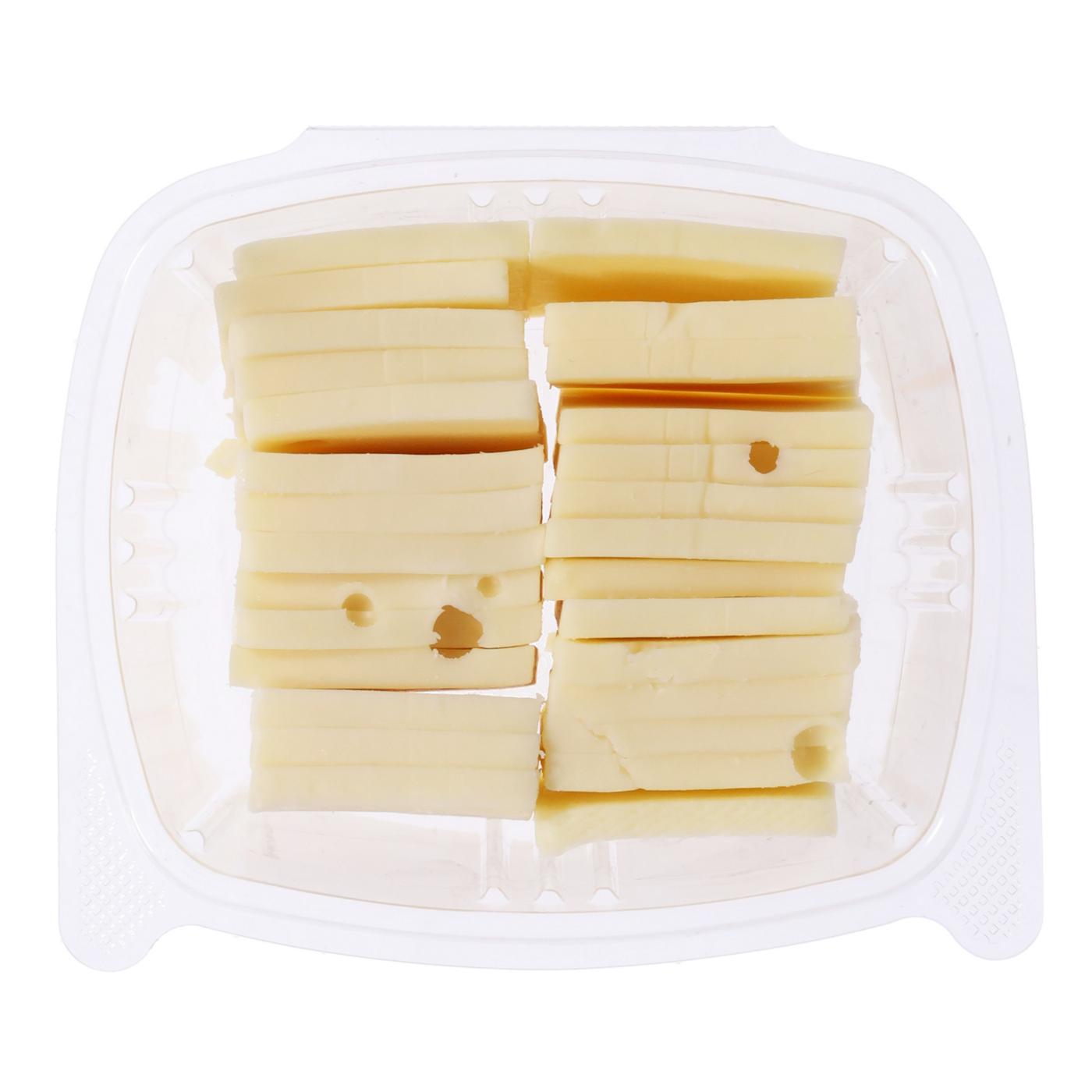 H-E-B Deli Baby Swiss Cracker Cut Cheese; image 2 of 3