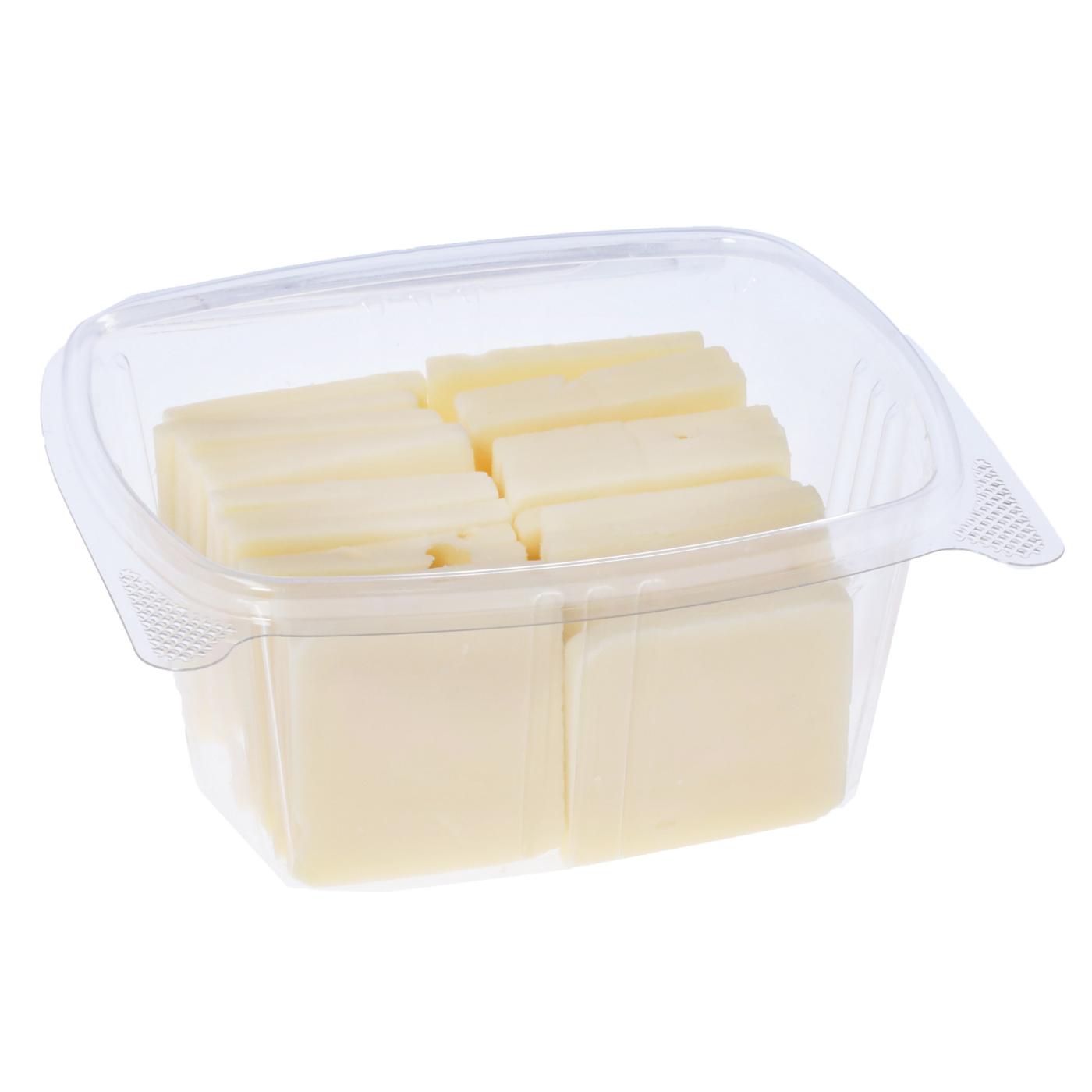 H-E-B Deli Baby Swiss Cracker Cut Cheese; image 3 of 3