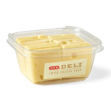 H-E-B Deli Baby Swiss Cracker Cut Cheese