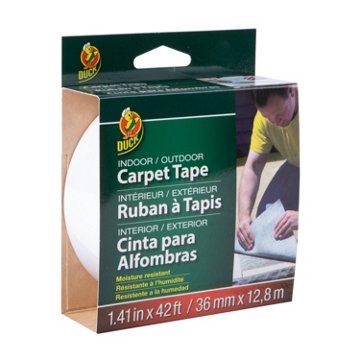 Duck Indoor & Outdoor Carpet Tape, 42'