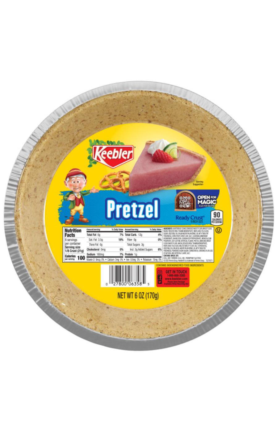 Keebler Ready Crust Pretzel Pie Crust; image 1 of 3