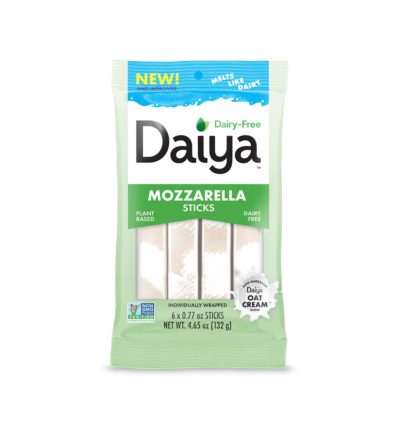 Daiya DairyFree Mozzarella Cheese Sticks, 6 ct Shop Cheese at HEB