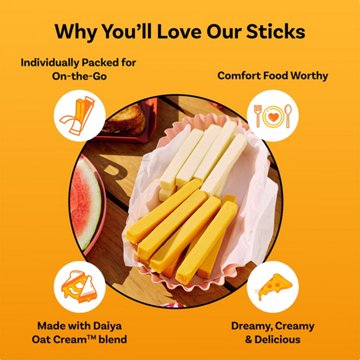 Daiya Dairy Free Mozzarella Cheese Sticks
