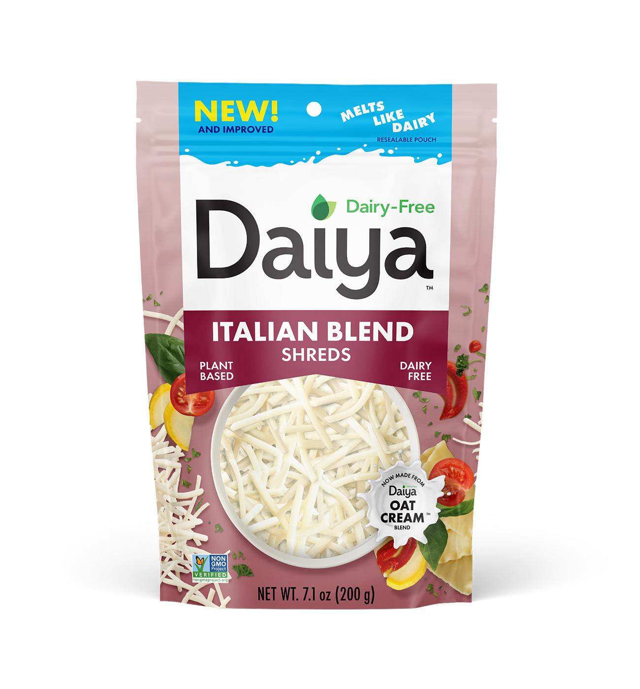 Daiya Dairy-Free Italian Blend Cheese Shreds; image 1 of 5