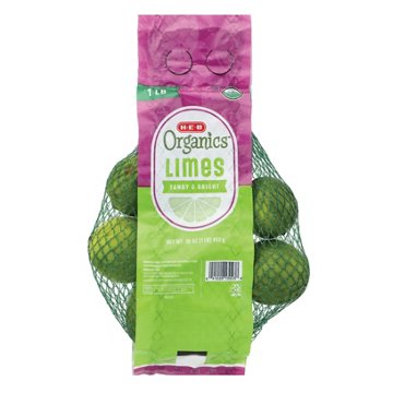 H-E-B Organics Fresh Limes, 1 lb bag