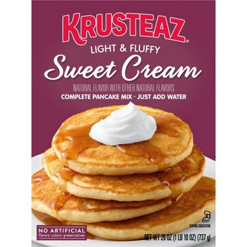Krusteaz Sweet Cream Complete Pancake Mix, 26 oz