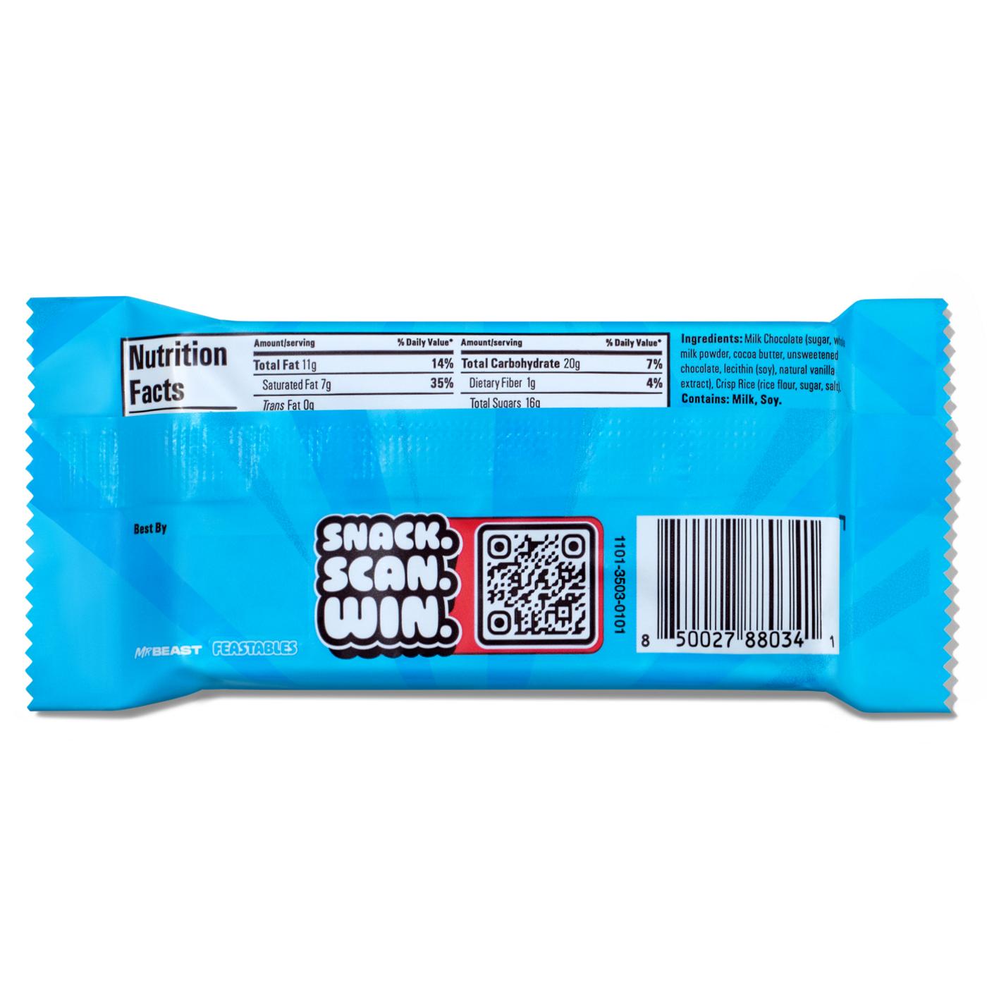 Feastables MrBeast Milk Chocolate Crunch Candy Bar; image 2 of 2