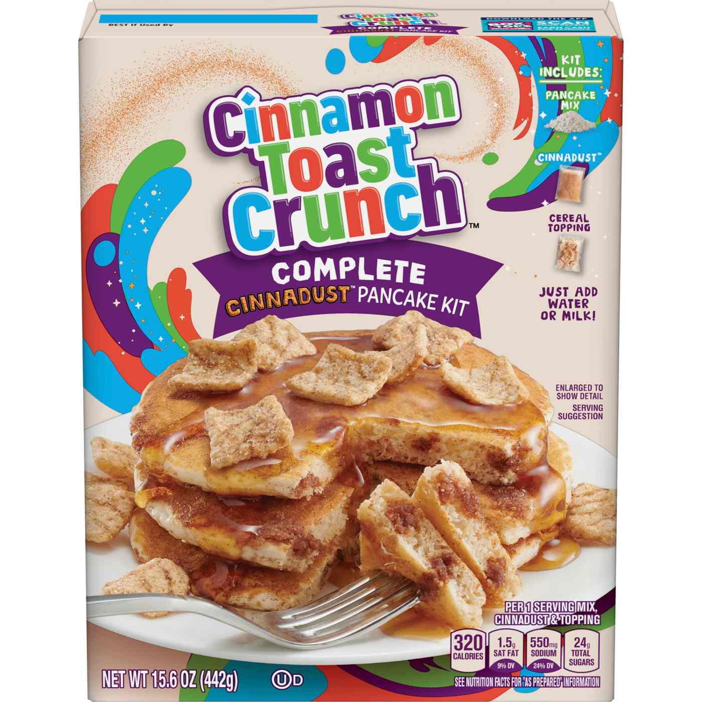 Betty Crocker Cinnamon Toast Crunch Cinnadust Pancake Kit; image 1 of 4