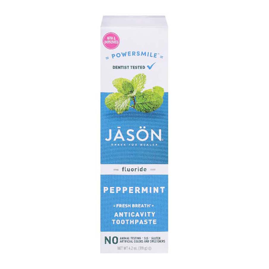 Jason Powersmile Anticavity Toothpaste Peppermint Shop Toothpaste