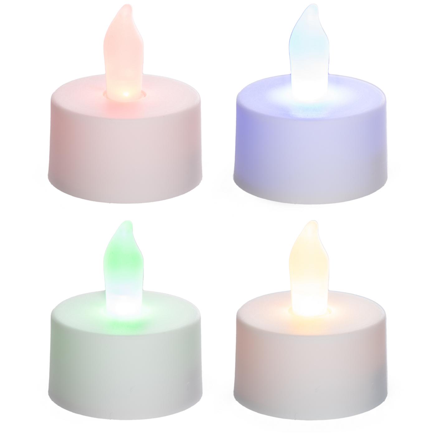 Sterno Home Twist Flame LED Tea Lights Shop Candles at HEB