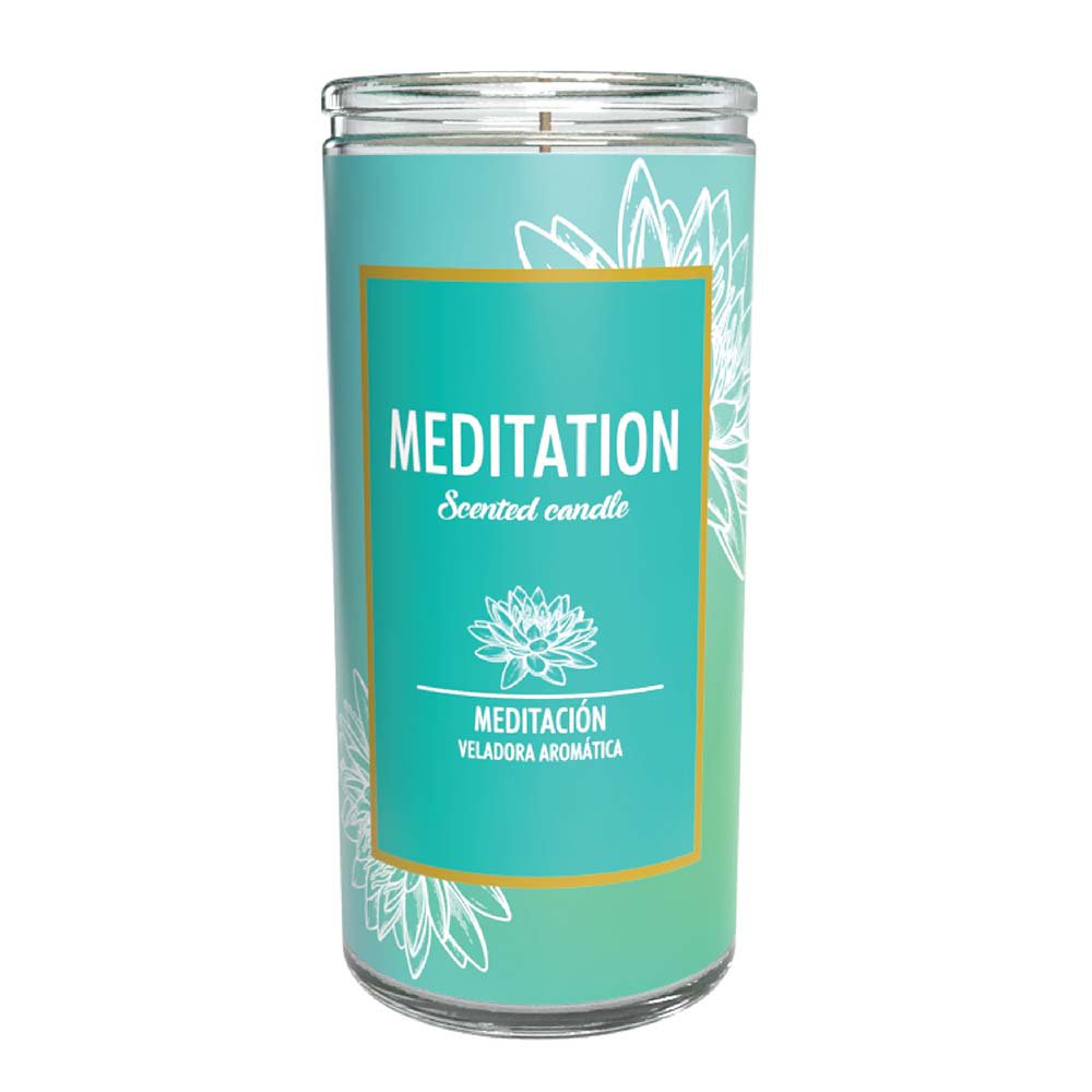 Veladoras Misticas Meditation Scented Candle Shop Candles at HEB