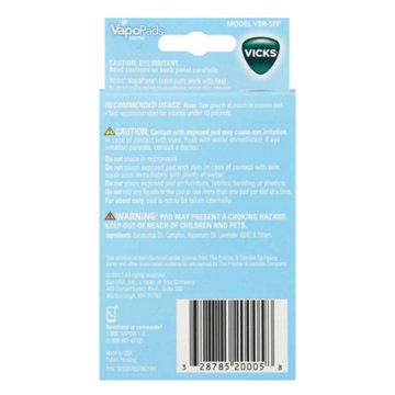 Vicks VapoPads Refill Pads - Lavender & Rosemary, 12 ct