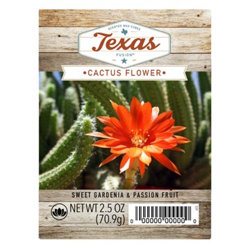 Fusion Cactus Flower Texas Scented Wax Melt Cubes, 2.5 oz
