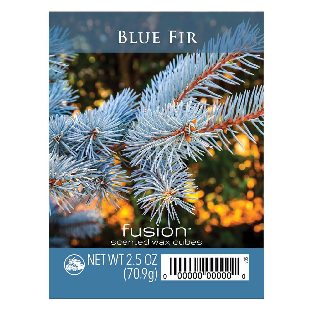 Fusion Blue Fir Scented Wax Cubes, 6 Ct Shop Scented Oils & Wax at HEB