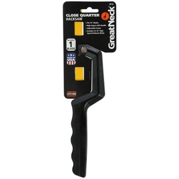 Great Neck Close Quarter Hacksaw, 10"