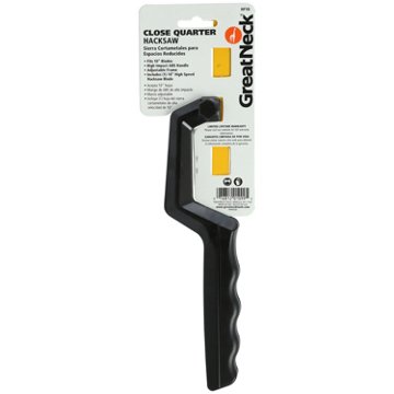 Great Neck Close Quarter Hacksaw, 10"