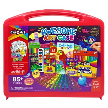 Cra-Z-Art Awesome Art Case, 85 pc