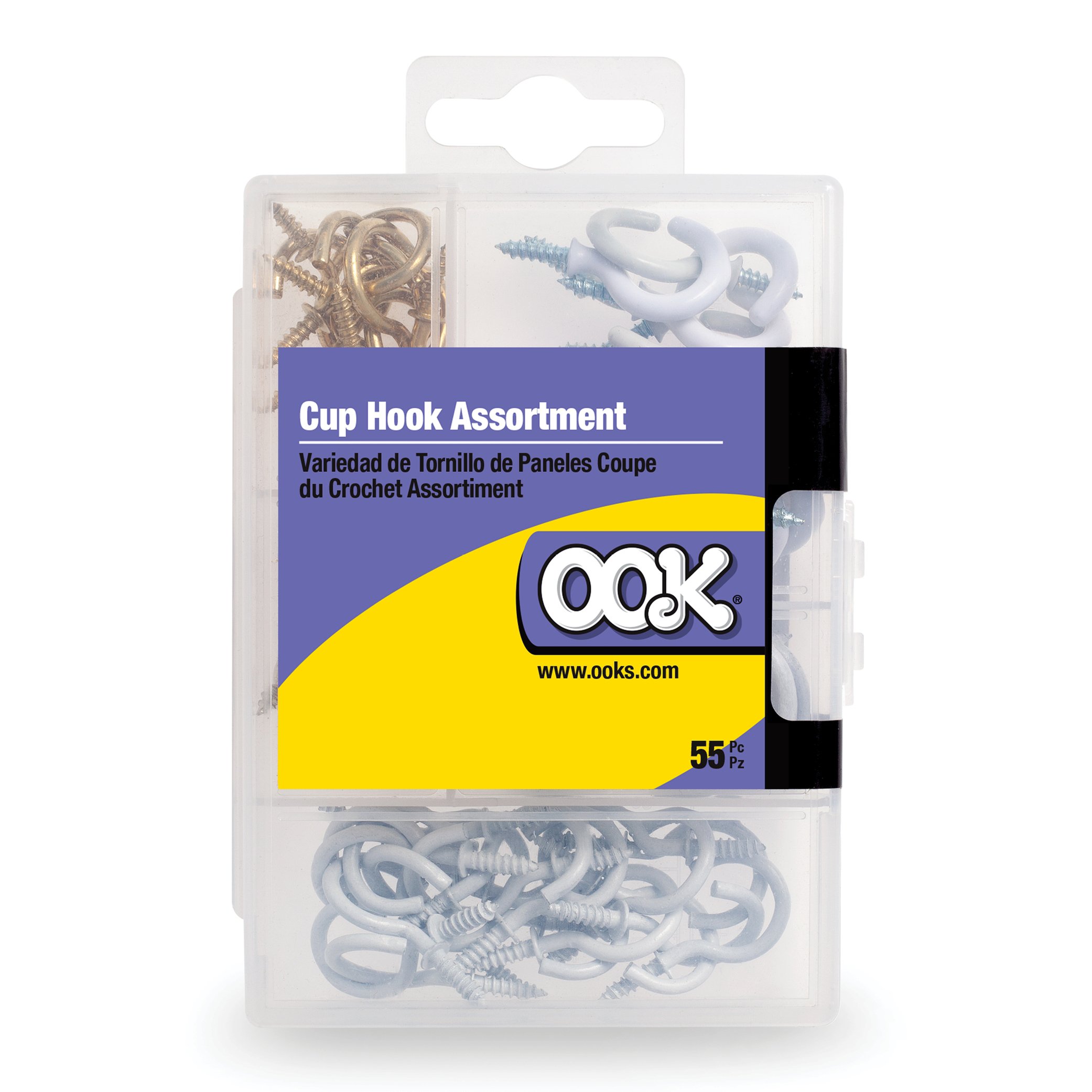 Hillman OOK Cup Hook Assortment Shop Hooks & picture hangers at HEB