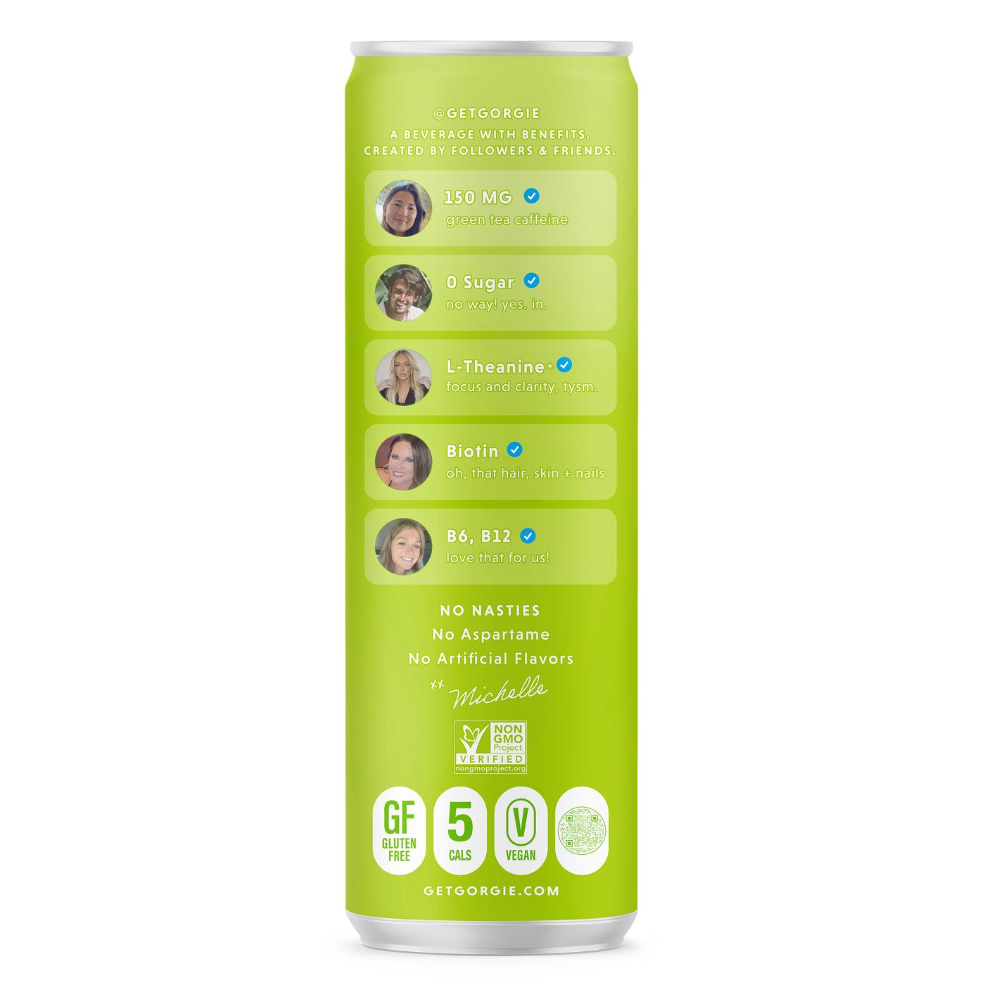 Gorgie Energy Drink - Sparkling Citrus Burst; image 2 of 3